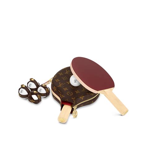 louis vuitton monogram ping pong set.